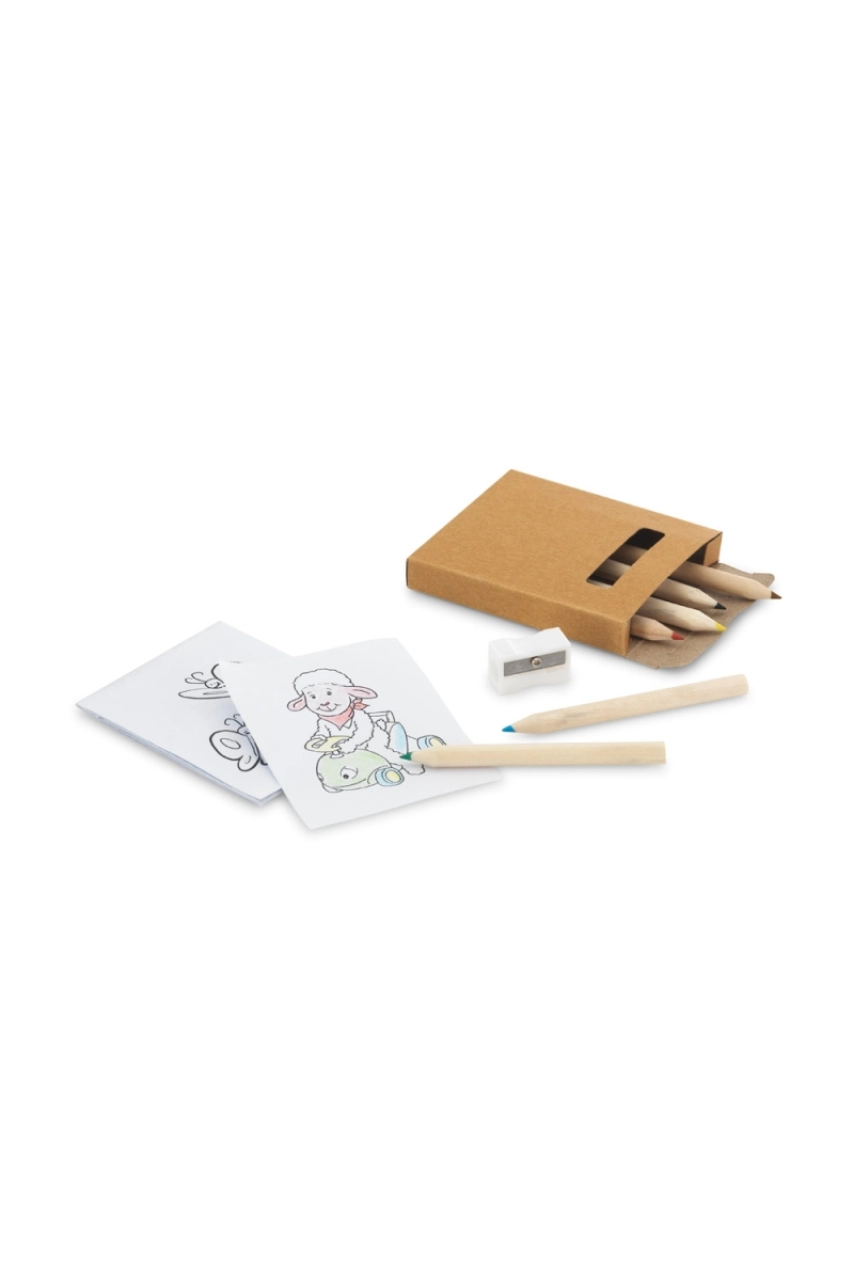 ANIM. Set de coloriage dans une boîte carton