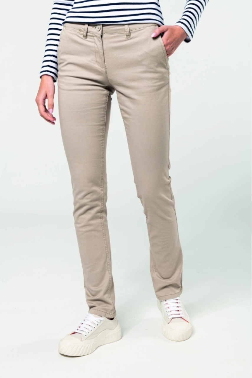 Pantalon chino femme