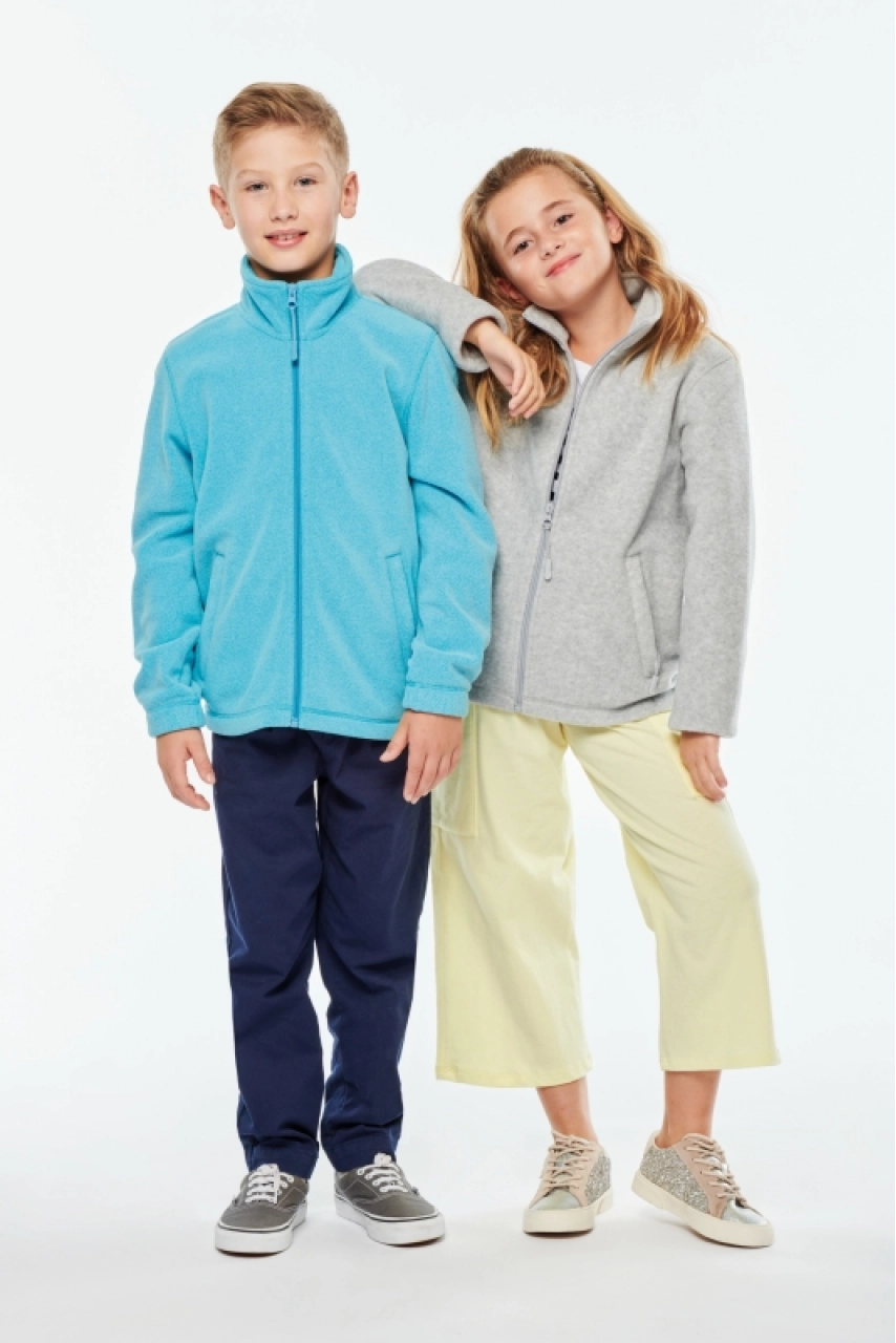 Veste micropolaire zippée enfant