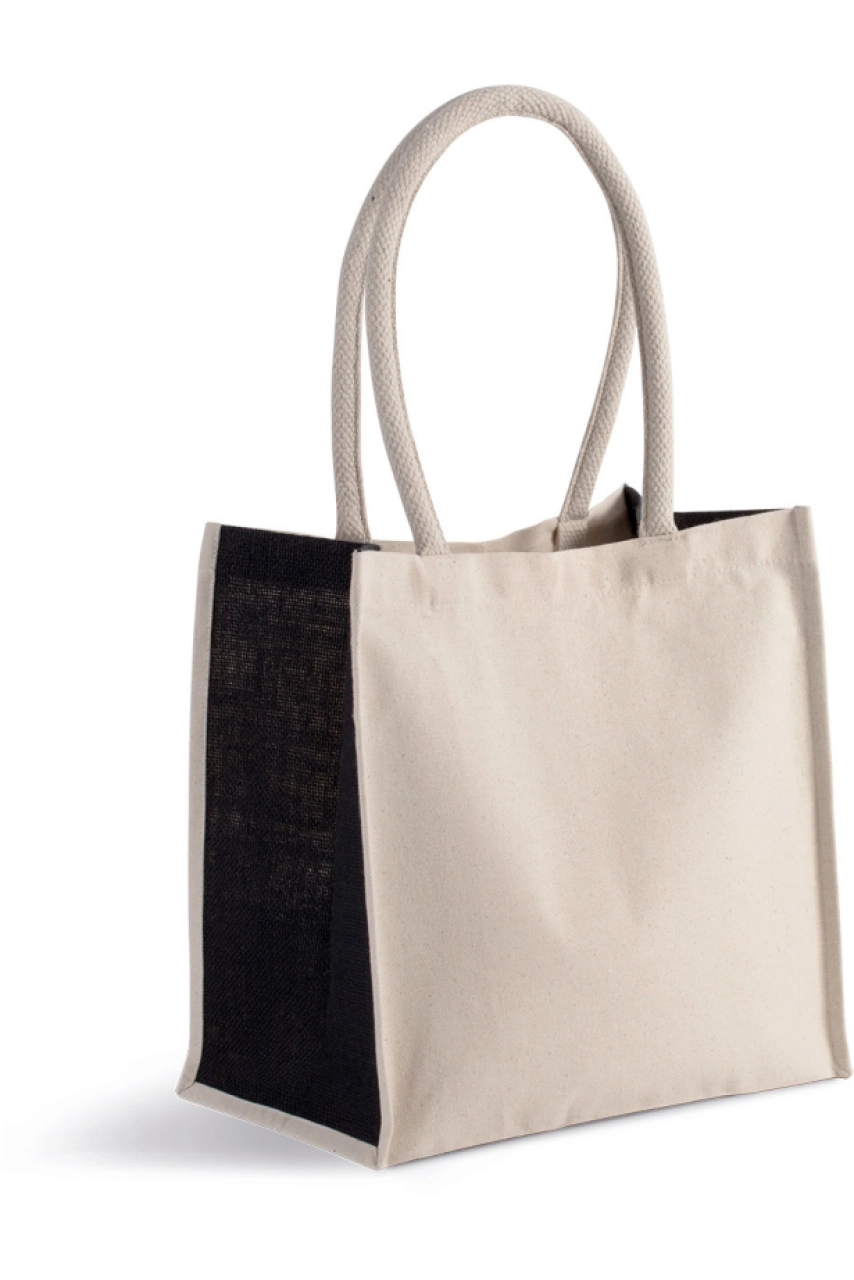 Sac cabas en coton / jute - 17 L