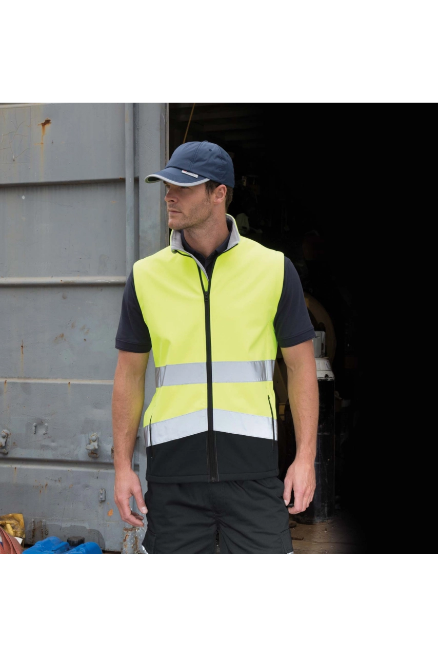 Gilet softshell High Viz