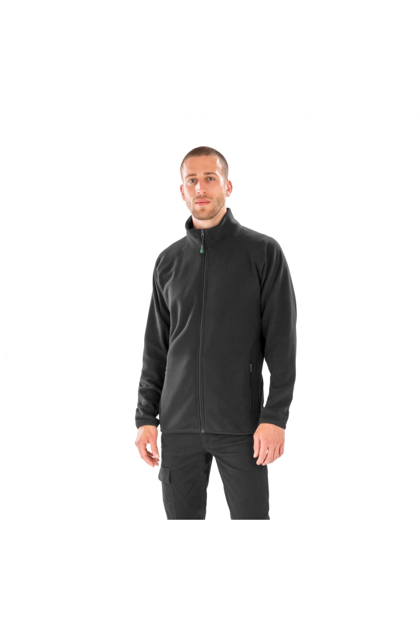 Veste polarthermique en polaire recyclée