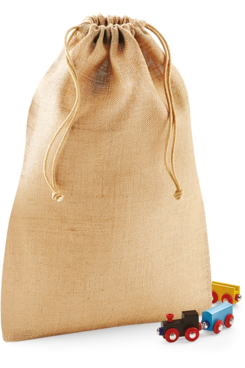 Sac à cordelette en jute