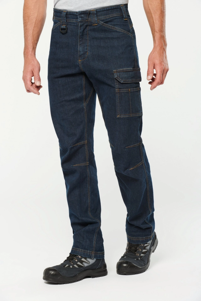 Pantalon Denim multipoches homme