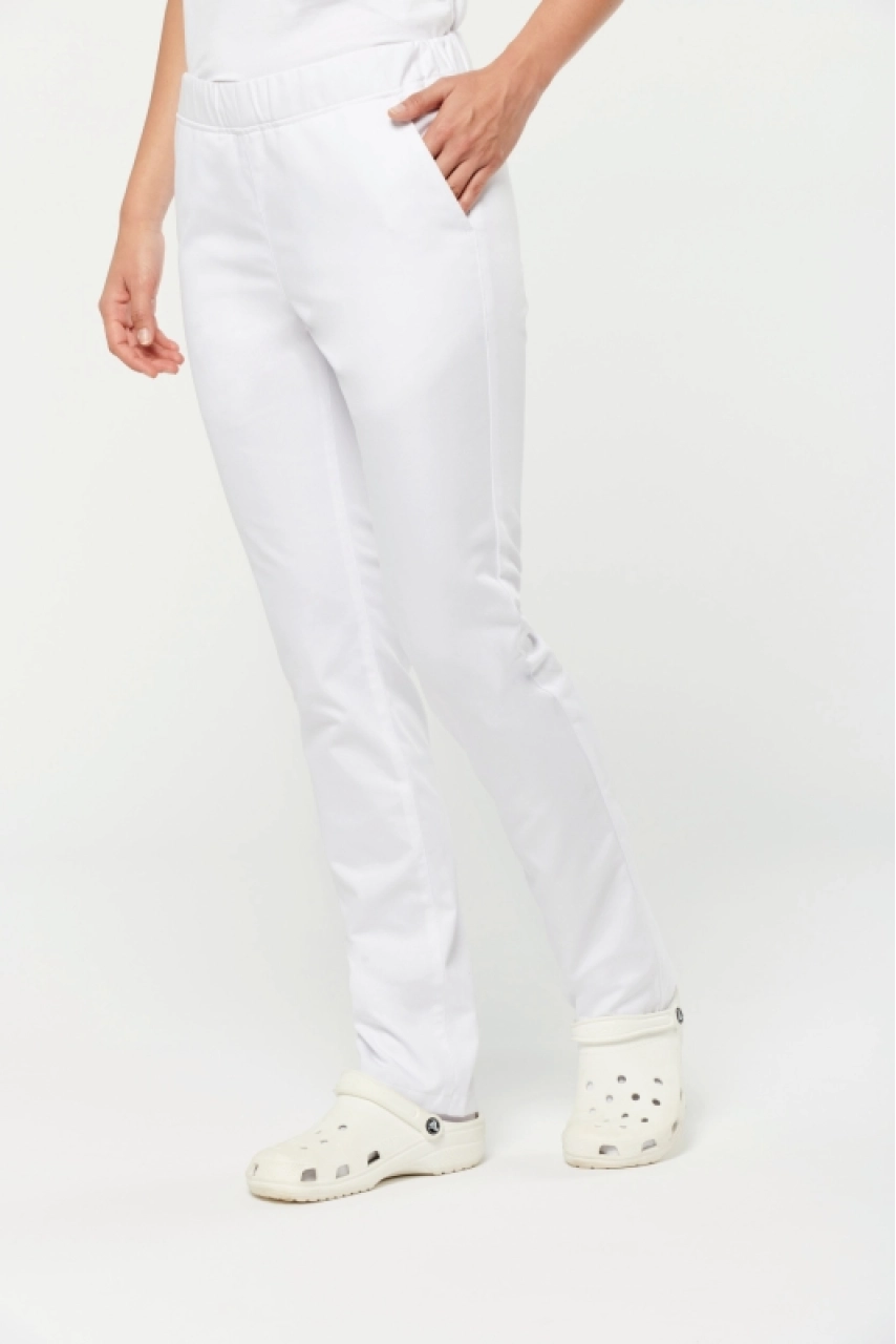 Pantalon polycoton femme