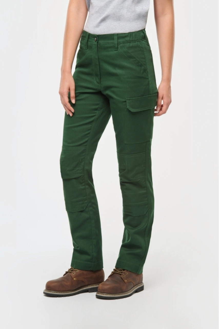 Pantalon de travail multipoches femme