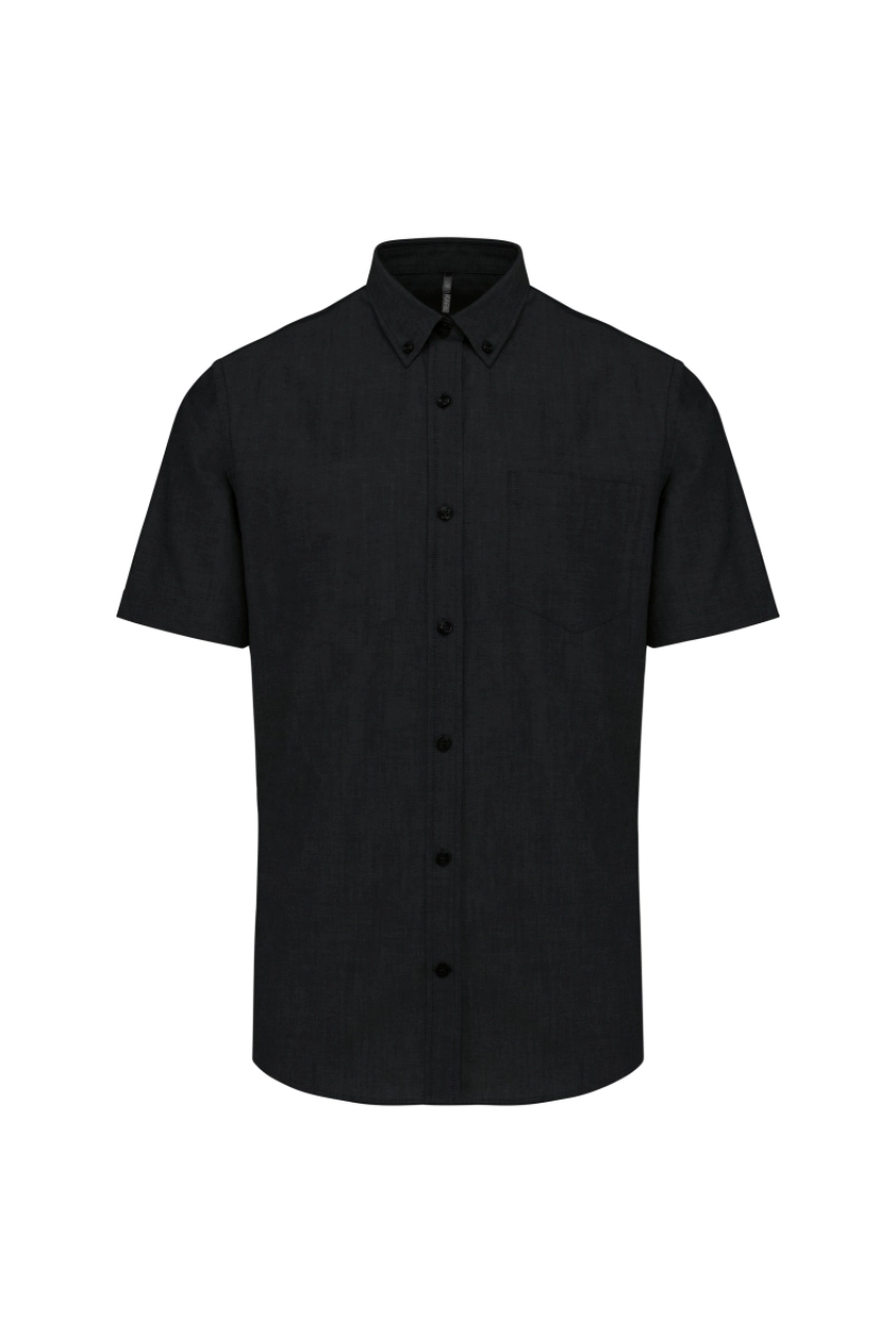 Chemise Oxford manches courtes