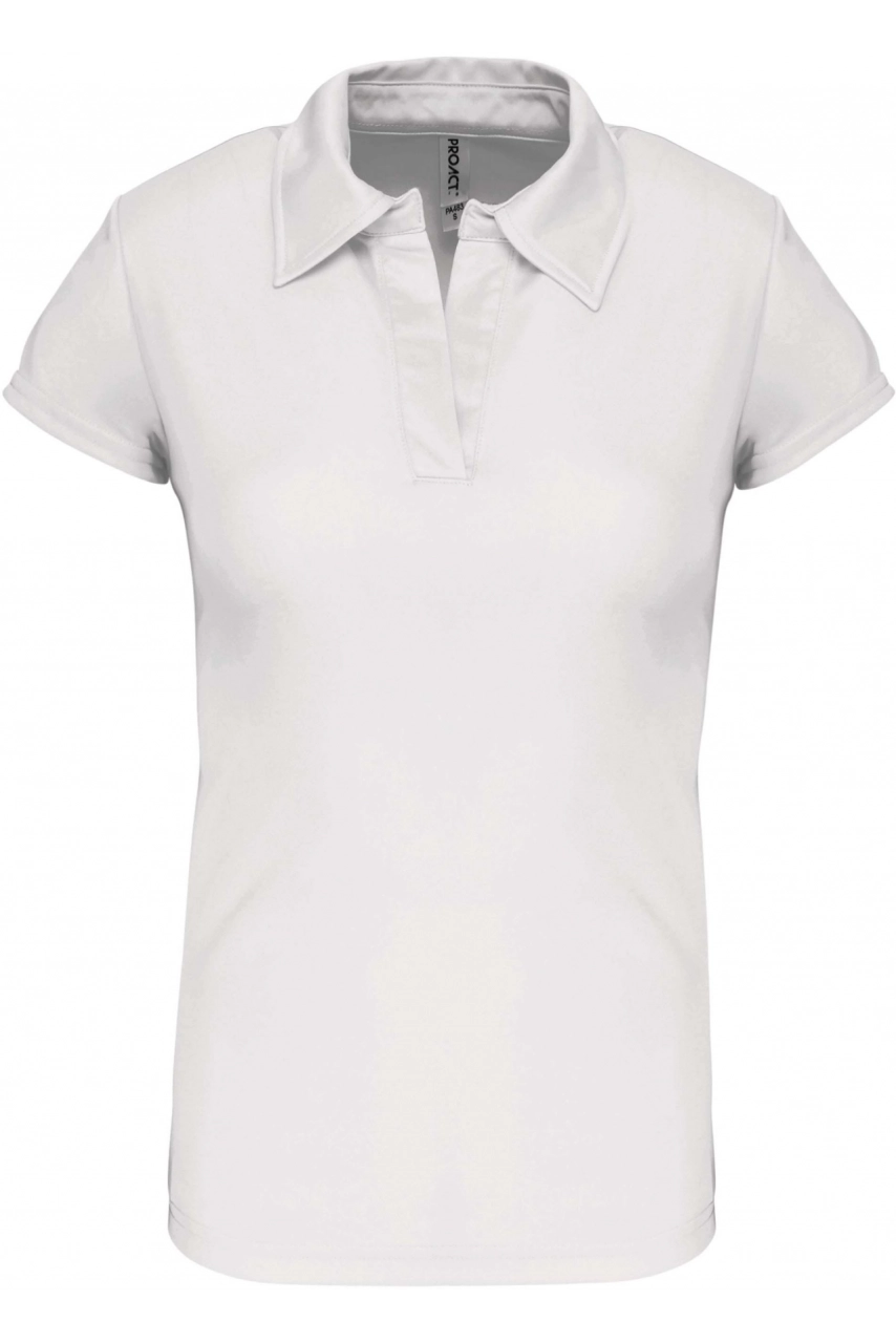 Polo sport manches courtes femme