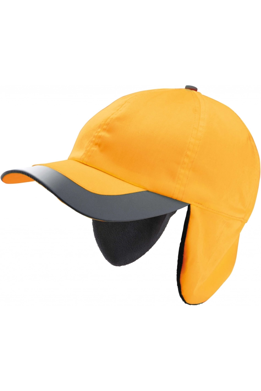 Casquette hiver fluorescente - 6 panneaux